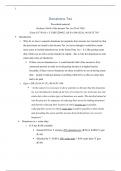 Advanced taxation 441 - theory, case law, lecture notes