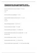 MATHNASIUM JOB ASSESSMENT WITH COMPLETE SOLUTIONS 100&percnt; 2023&sol;2024