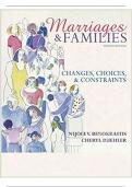 Test Bank For Marriages & Families&colon; Changes&comma; Choices&comma; and Constraints 9th Edition by Nijole V&period; Benokraitis&vert;&vert;ISBN 978-0134720166&vert;&vert;Complete Guide A&plus;