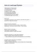 Intro to Law&lowbar;Legal System
