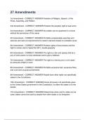 27 Amendments
