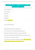 BUAD 309 Chapter 13 Questions and  Answers Rated A+