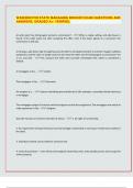 WASHINGTON STATE MANAGING BROKER EXAM QUESTIONS AND  ANSWERS&comma; GRADED A&plus;&sol; VERIFIED&period;&vert; latest update 2024&sol;25&vert;