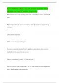 EPA 608 (CORE) Exam Study Guide with Questions and Correct Answers