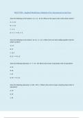 WGU C784 - Applied Healthcare Statistics Pre-Assessment actual test&period;