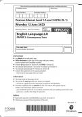 Edexcel English Language June 2023 Paper 2