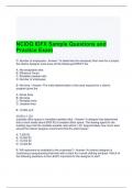 NCIDQ IDFX Sample Questions and Practice Exam 2024 Questions and Answers