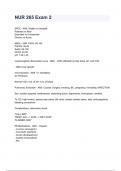 NUR 265 Exam 2 2024&sol;2025 Questions With Completed Solutions&period;