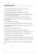 Nur265 exam 2 2024&sol;2025 Questions & Answers Already Graded A&period;