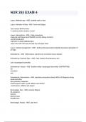 NUR 265 EXAM 4 2024&sol;2025 Questions With Completed Solutions&period;