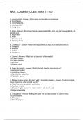 NAIL EXAM 900 QUESTIONS (1-100)
