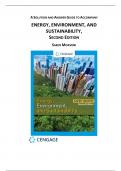 Solution Manual For Energy, Environment, and Sustainability 2nd Edition by Saeed Moaveni Chapter 1-13