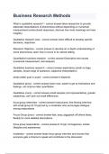Business Research Methods &lpar;1&rpar;