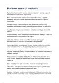 Business research methods
