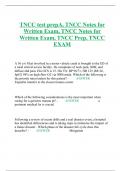 TNCC test prepA, TNCC Notes for Written Exam, TNCC Notes for Written Exam, TNCC Prep, TNCC EXAM