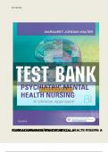 Foundations of Psychiatric Mental Health Nursing: A Clinical Approach, 8th Edition Varcarolis’  COMPLETE TEST BANK 