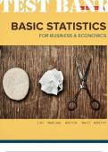Test Bank For Basic Statistics for Business And Economics 7th Edition By Douglas A&period; Lind&comma; William G&period; Marchal&comma; Samuel A&period; Wathen&comma; Carol Ann Waite&comma; Kevin Murphy  TABLE OF CONTENTS  CHAPTER 1&colon; What Is Statistics&quest; CHAPTER 2&colon; Describing Data&colon; Frequency Tables&comma; 
