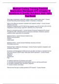 Medical Coding Training Practical Application Workbook CPC &lpar;Chapter 1&rpar; Questions & Quality Solutions 2024 100&percnt; Top Score