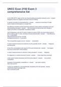 UNCC Econ 2102 Exam 3 comprehensive list Questions and Answers 2024