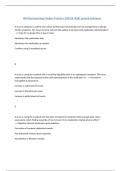 RN Pharmacology Online Practice 2023 B &lpar;Fall&rpar; passed solutions&period;