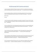 RN Pharmacology 2019 A questions and answers&period;