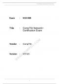 N10-008 CompTIA Network+ Certification Exam Answers and Explanation.
