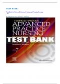 NSG 3039 Advanced Practice Nursing with Solutions 7th Edition New Update 2024
