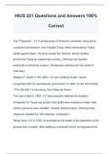 HIUS 221 Questions and Answers 100&percnt; Correct