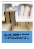 TEST BANK FOR MEDICAL-SURGICAL NURSING CRITICAL THINKING IN CLIENT CARE 4TH EDITION 2024 LATEST UPDATE BY PRISCILLA LEMONE.pdf