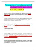 PN comprehensive predictor practice B