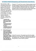 ATI ADULT HEALTH &lpar;Respiratory and Visual&rpar; Archer Exam Review&period;