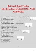 Rail and Road Trailer Identification QUESTIONS AND ANSWERS&period;