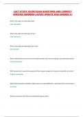 CALT STUDY GUIDE EXAM QUESTIONS AND CORRECT  VERIFIED ANSWERS LATEST UPDATE 2024 GRADED A&plus;