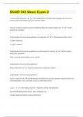 BUAD 332 Moon &vert;93 Exam 2 Questions with 100&percnt; Correct Answers &vert; Updated &vert; Download to score A&plus;