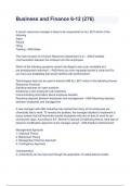 Business and Finance 6-12 &lpar;276&rpar;