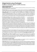 Samenvatting Hoofdstuk 5 Psychologie &lpar;Aandacht&comma; cognitieve controle&comma; bewustzijn&rpar; -  Algemene psychologie &lpar;K001069A en B001629&rpar;