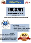 INC3701 Assignment 2 2024 - DUE 21 May 2024