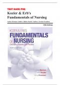 Test Bank For Kozier & Erb's Fundamentals of Nursing 10th Edition By Audrey J. Berman; Shirlee Snyder; Geralyn Frandsen 9780133974362 Chapter 1-52 | Complete Guide A+