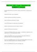 Busi 230 TOP Exam Questions and  CORRECT Answers