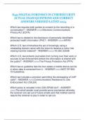 D431 DIGITAL FORENSICS IN CYBERSECURITY  ACTUAL EXAM QUESTIONS AND CORRECT  ANSWERS VERIFIED LATEST 2024&period;
