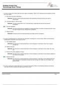 ATI &lpar;GERONTOLOGY&rpar; EXAM 1 Detailed Answer Key &lpar;Gray0 &vert;100&percnt; VERIFIED RATED A&period;