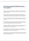 ATI Pharmacology PN 2020