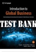 Introduction to Global Business 3rd Ed Julian E. Gaspar James W. Kolari Katherine  Smith TEST BANK 