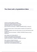 The Client with a Hydatidiform Mole
