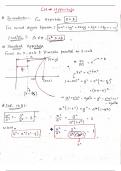 Hyperbola - Best Handwritten Notes for IIT-JEE Exam (PW)