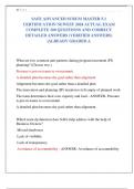 SAFE ADVANCED SCRUM MASTER 5&period;1  CERTIFICATION NEWEST 2024 ACTUAL EXAM  COMPLETE 100 QUESTIONS AND CORRECT  DETAILED ANSWERS &lpar;VERIFIED ANSWERS&rpar; &vert;ALREADY GRADED A