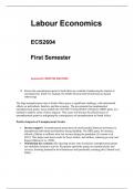 ECS2604 ASSESSMENT 3  EXPECTED ANSWERS TO QUESTIONS