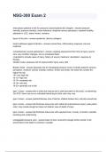 NSG-300 Exam 2 with complete solution