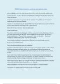 CHSOS Cohort 2 practice questions and answers exam&period;