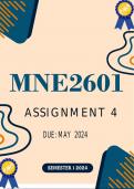 MNE2601 Assessment 4 2024 [1]